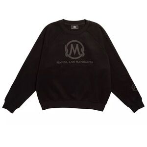 Mamba and Mambacita The “Blackout” Matte Sweatshirt NWT Size XL